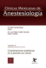 Consideraciones anestésicas en el paciente con cáncer