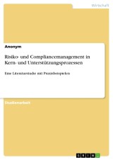 Risiko- und Compliancemanagement in Kern- und Unterstützungsprozessen