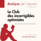 Le Club des incorrigibles optimistes de Jean-Michel Guenassia (Fiche de lecture)