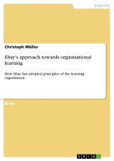 Ebay's approach towards organisational learning