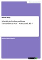 Schriftliche Rechenverfahren - Unterrichtsentwurf - Mathematik Kl. 4