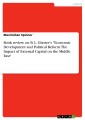 Book review on  B. L. Glasser's "Economic Development and Political Reform: The Impact of External Capital on the Middle East"