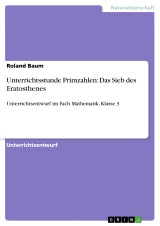 Unterrichtsstunde Primzahlen: Das Sieb des Eratosthenes