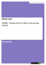 SEMIR - Statistical Excel Menu, Interacting with R