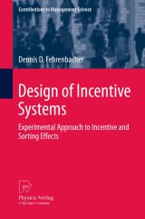 Design of Incentive Systems