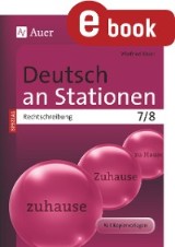Deutsch an Stationen Spezial Rechtschreibung 7-8