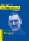 Antigone von Jean Anouilh. Textanalyse und Interpretation.