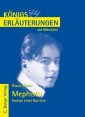 Mephisto. Roman einer Karriere von Klaus Mann. Textanalyse und Interpretation.