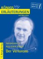 Der Verlorene von Hans-Ulrich Treichel. Textanalyse und Interpretation.