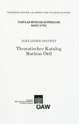 Thematischer Katalog Mathias Öttl