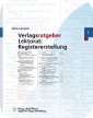 Verlagsratgeber Lektorat: Registererstellung