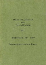 Detlev von Liliencron und Theobald Nöthig