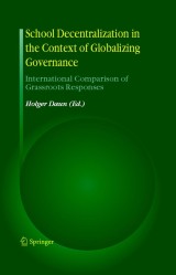 School Decentralization in the Context of Globalizing Governance