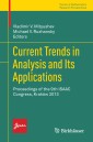 Current Trends in Analysis and Its Applications