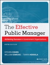 The Effective Public Manager