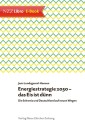 Energiestrategie 2050 - das Eis ist dünn