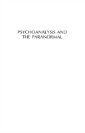 Psychoanalysis and the Paranormal