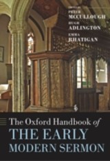 Oxford Handbook of the Early Modern Sermon