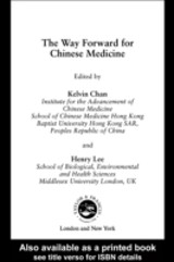 Way Forward for Chinese Medicine