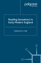 Reading Sensations in Early Modern England