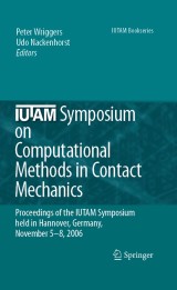 IUTAM Symposium on Computational Methods in Contact Mechanics