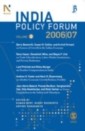 India Policy Forum 2006-07