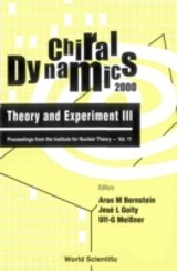 Chiral Dynamics: Theory And Experiment Iii
