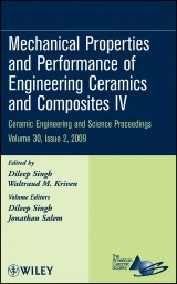 Mechanical Properties and Performance of Engineering Ceramics and Composites IV, Volume 30, Issue 2