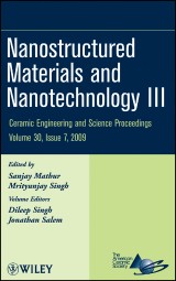 Nanostructured Materials and Nanotechnology III, Volume 30, Issue 7