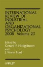 International Review of Industrial and Organizational Psychology 2008, Volume 23