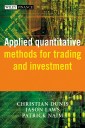 Applied Quantitative Methods for Trading and Investment