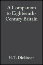 A Companion to Eighteenth-Century Britain