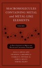 Macromolecules Containing Metal and Metal-Like Elements, Volume 1