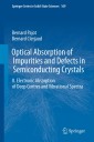 Optical Absorption of Impurities and Defects in Semiconducting Crystals