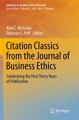 Citation Classics from the Journal of Business Ethics