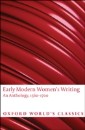 Early Modern Women's Writing