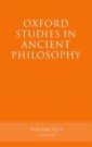 Oxford Studies in Ancient Philosophy, Volume 42