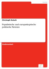 Populistische und europaskeptische politische Parteien