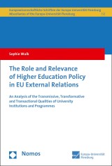 The Role and Relevance of Higher Education Policy in EU External Relations