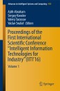 Proceedings of the First International Scientific Conference “Intelligent Information Technologies for Industry” (IITI'16)