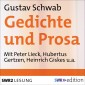 Gustav Schwab - Gedichte und Prosa