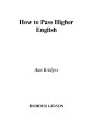 How To Pass Higher English Colour Edition