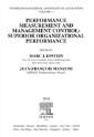 Performance measurement and management control