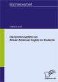 Die Synchronisation von African American English ins Deutsche