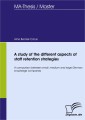 A study of the different aspects of staff retention strategies
