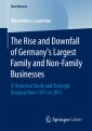 The Rise and Downfall of Germany's Largest Family and Non-Family Businesses