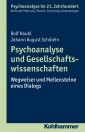 Psychoanalyse und Gesellschaftswissenschaften