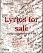 Lyrics for sale