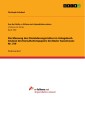 Die Messung des Zinsänderungsrisikos im Anlagebuch. Analyse des Konsultationspapiers des Basler Ausschusses Nr. 319