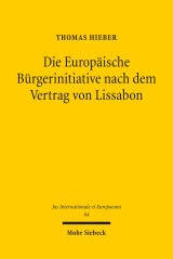 Die Europäische Bürgerinitiative nach dem Vertrag von Lissabon